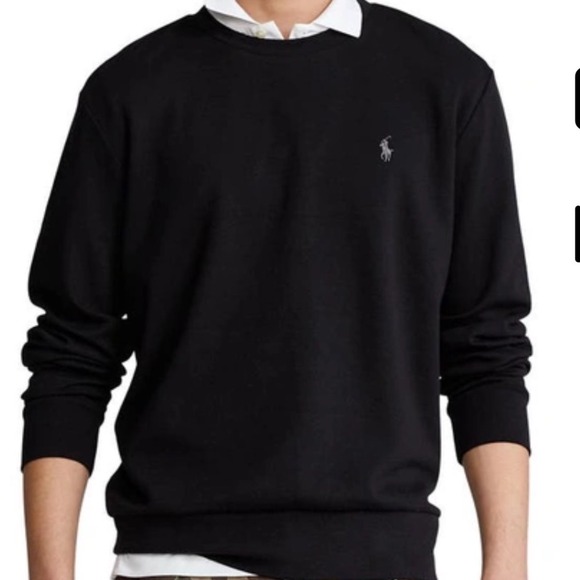 POLO RALPH LAUREN
Men's Logo Crewneck Sweatshirt In Polo Black Sz 3XB - Picture 1 of 4